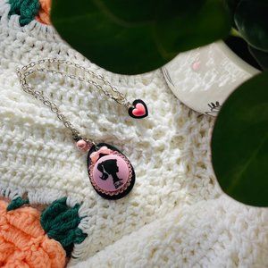 barbie pendant necklace
